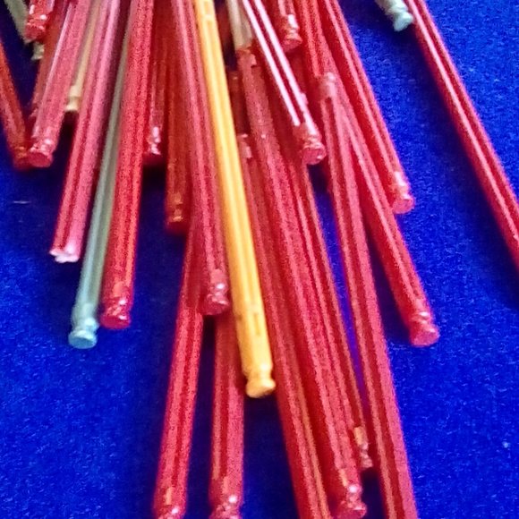 K'NEX 128 mm rods red, tan, grey - Picture 3 of 5